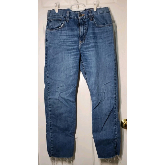 Carhartt Other - Carhartt BD2804‑M Rugged Flex Jeans Mens 33x32 Blue Relaxed Fit Workwear Stretch